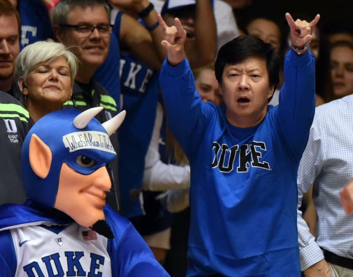 Duke football and basketball celebrity fan Ken Jeong